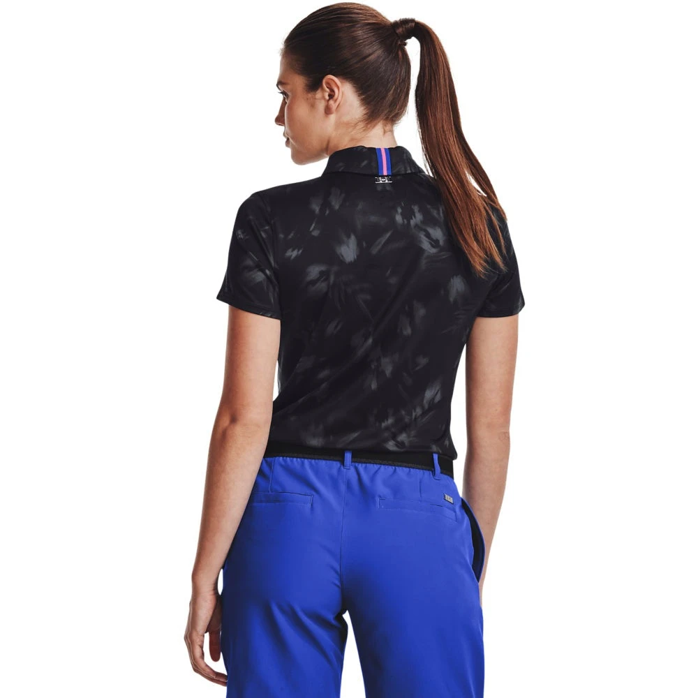 Under Armour Ladies Zinger Blur Golf Shirt 1373638 - Image 4