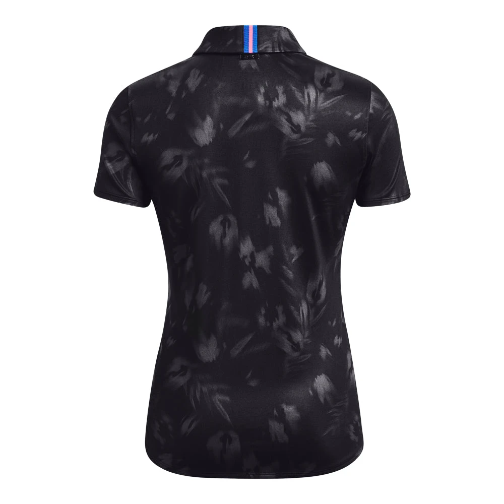 Under Armour Ladies Zinger Blur Golf Shirt 1373638 - Image 2