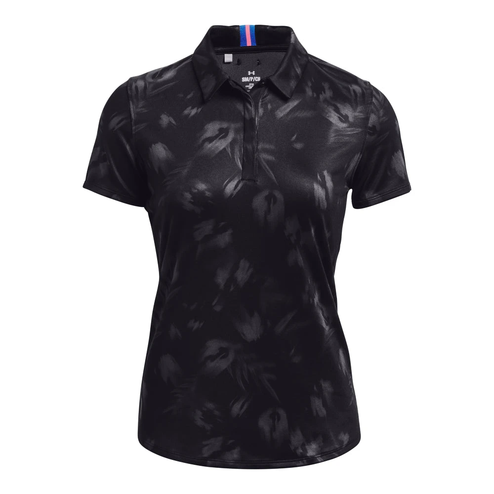 Under Armour Ladies Zinger Blur Golf Shirt 1373638