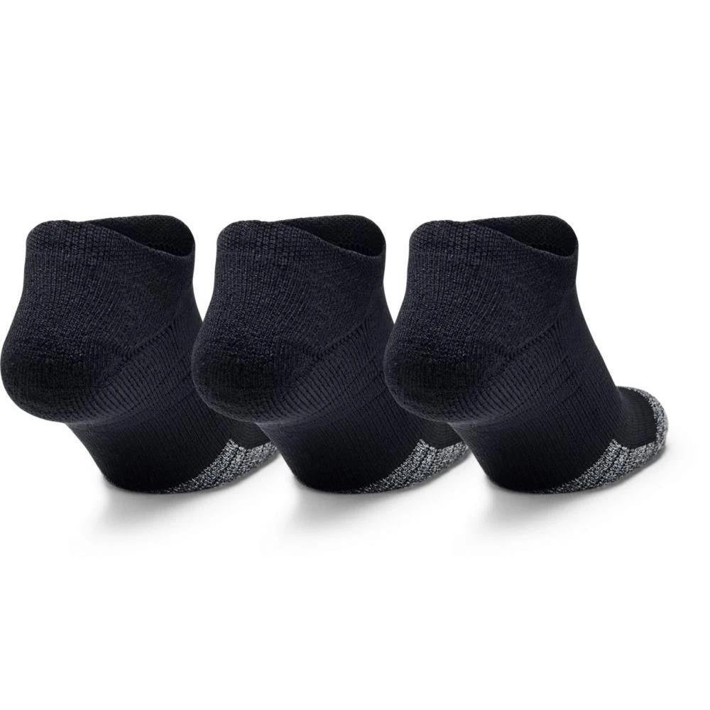 Under Armour HeatGear No Show 3-Pack Golf Socks 1346755 - Image 3