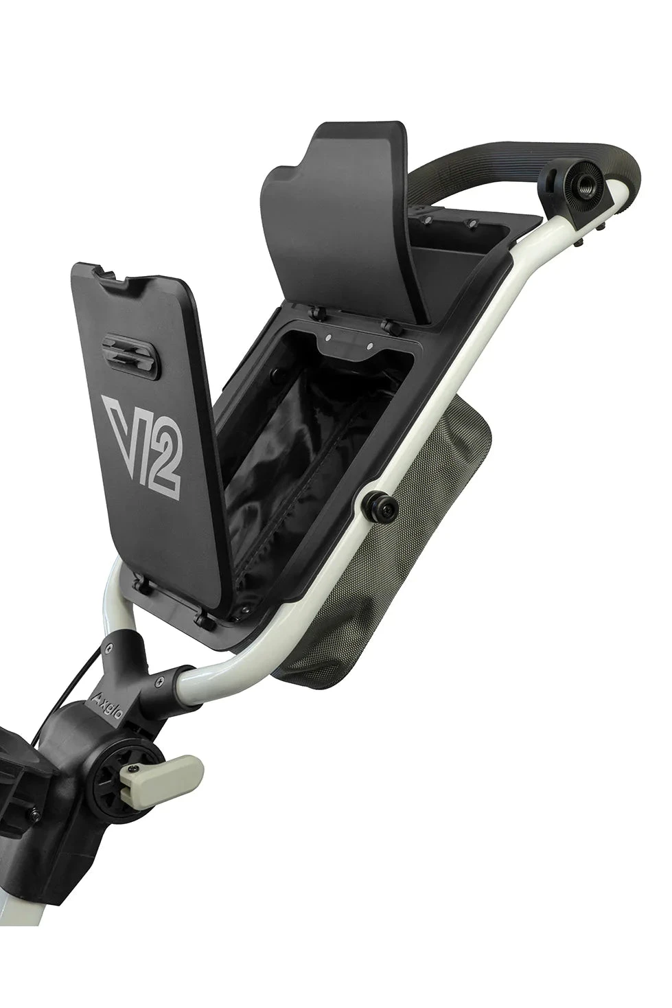 Axglo Tri-360 V2 Golf Trolley | Black/Grey - Image 4