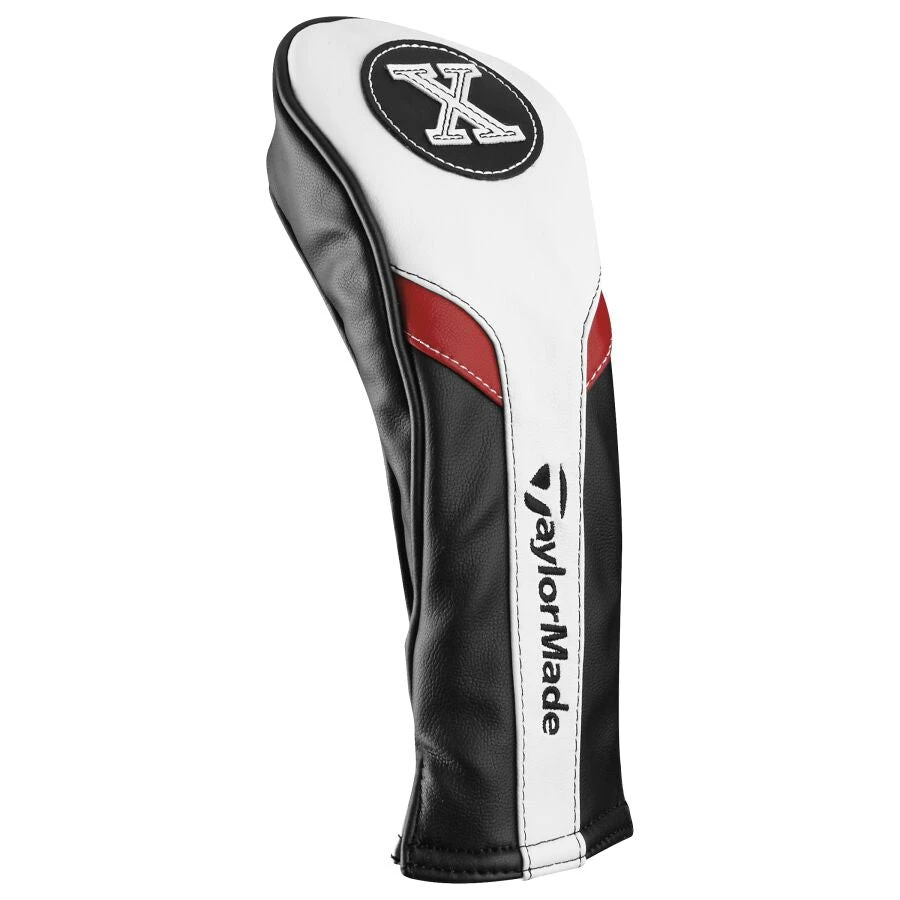 TaylorMade Golf Headcovers | White/Black/Red - Image 4
