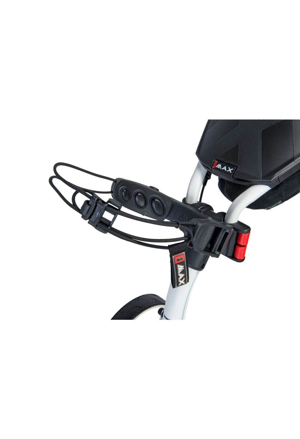 Big Max IQ 360 Push Trolley | White/Black - Image 2