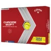 Callaway Chrome Soft Triple Track Golf Balls | Yellow