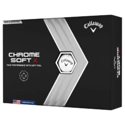 Callaway Chrome Soft X Golf Balls | White