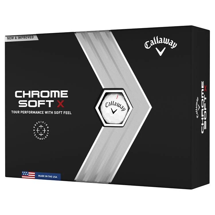 Callaway Chrome Soft X Golf Balls | White