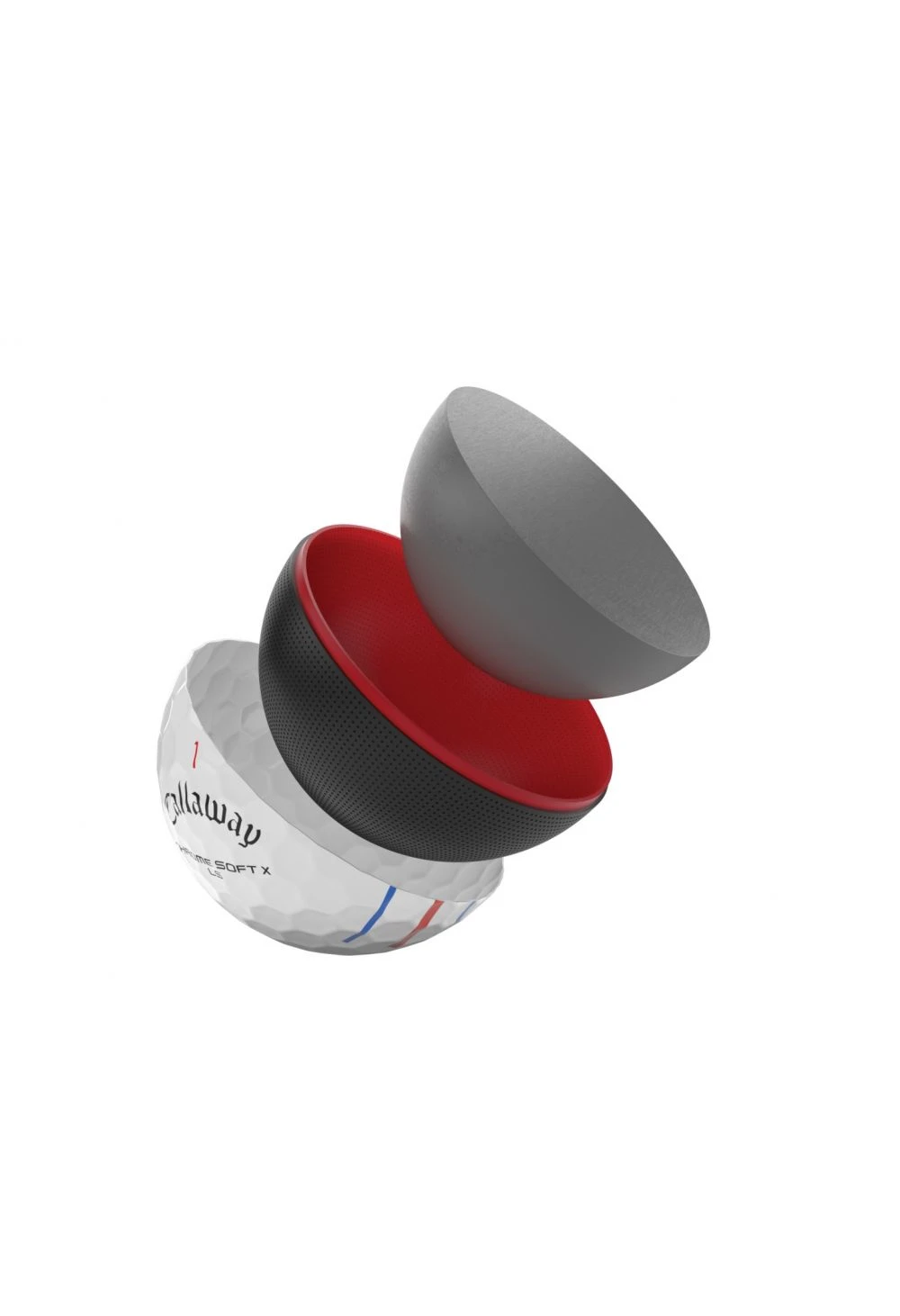 Callaway Chrome Soft X LS Triple Track Balls | White - Image 5