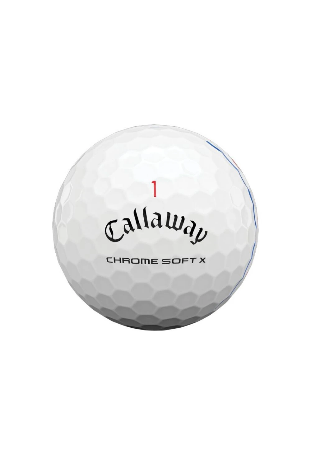 Callaway Chrome X Soft Triple Track Golf Balls | White - Image 3