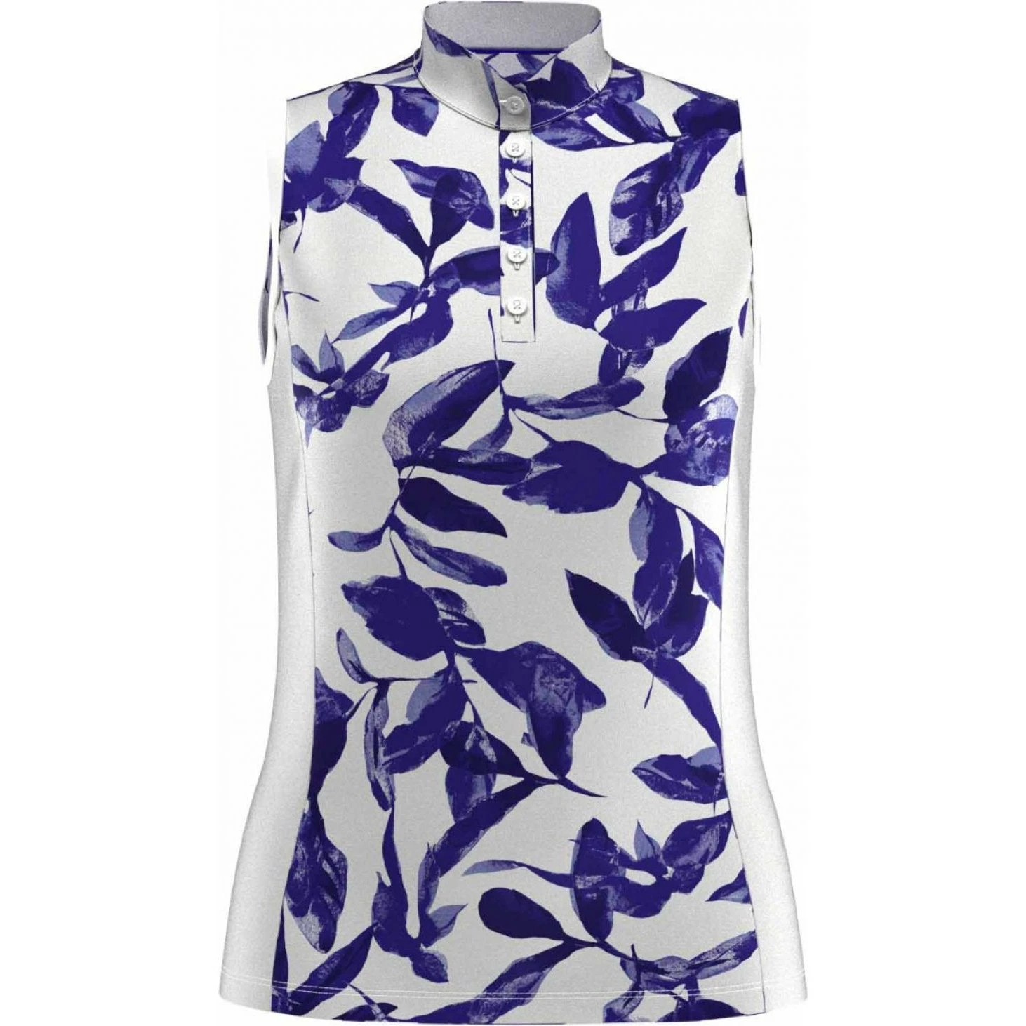 Callaway Ladies Floral Sleeveless Golf Polo CGKSB0Y1