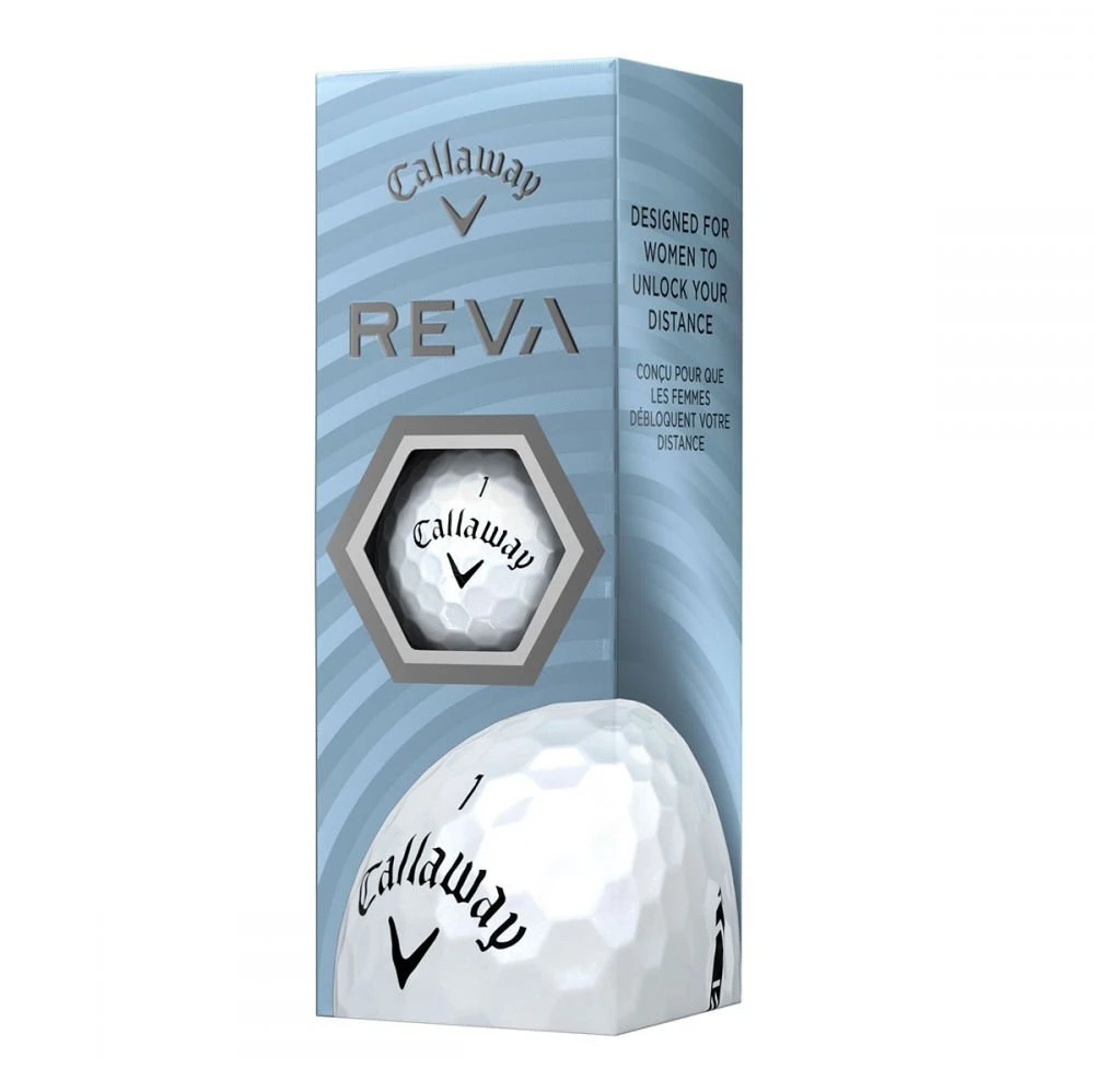 Callaway Ladies Reva Golf Balls | White - Image 2
