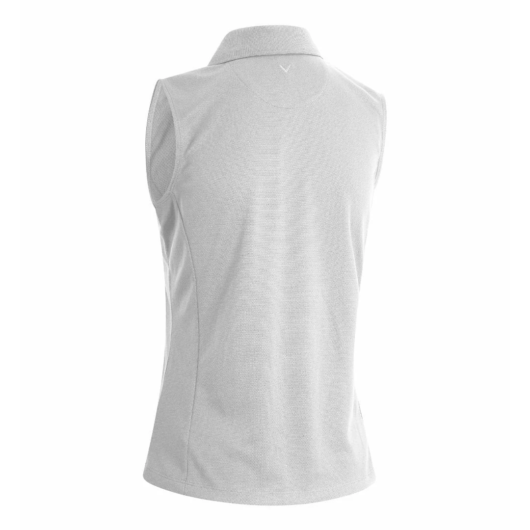 Callaway Ladies Sleeveless Swing Tech Golf Polo CGKSA0A4 - Image 2