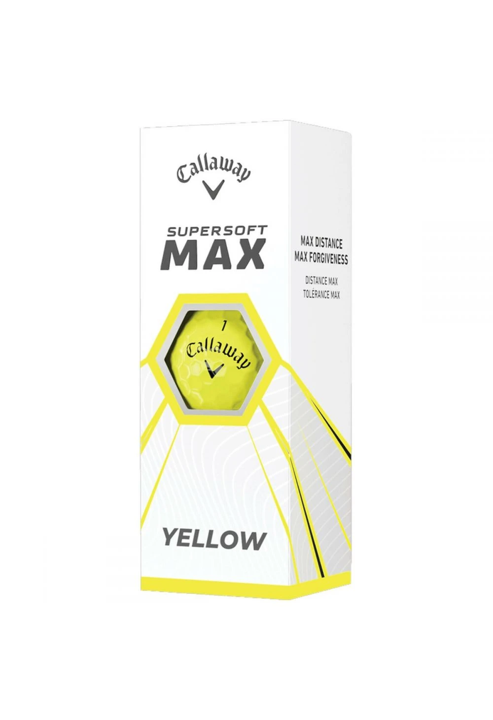Callaway Supersoft Max Golf Balls | Yellow - Image 2