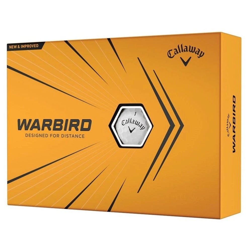 Callaway Warbird Golf Balls | White