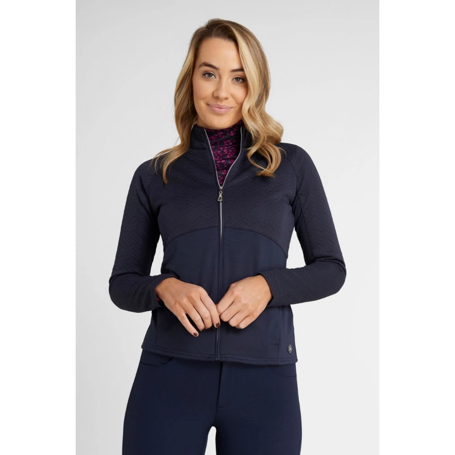 Green Lamb Ladies Glena Zigzag Golf Jacket AG21895 - Image 5