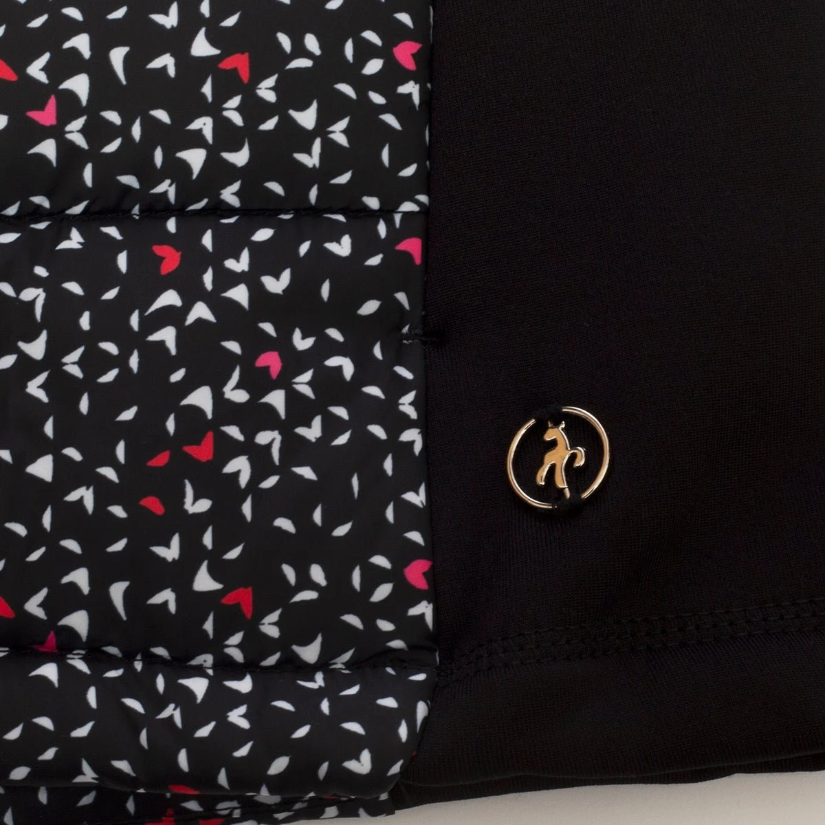 Green Lamb Ladies Maggie Padded Printed Golf Gilet AG22950 - Image 4