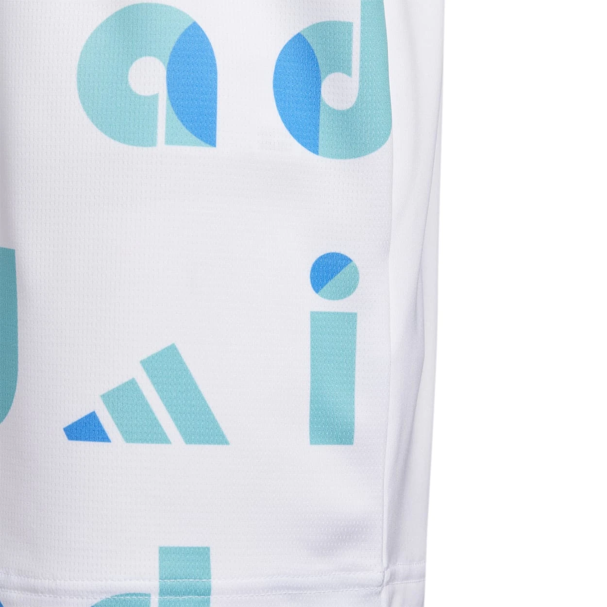 Adidas Junior Graphic Print Golf Polo Shirt HC0250 - Image 4