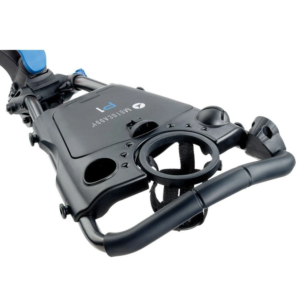 Motocaddy P1 Golf Push Trolley | Blue - Image 3