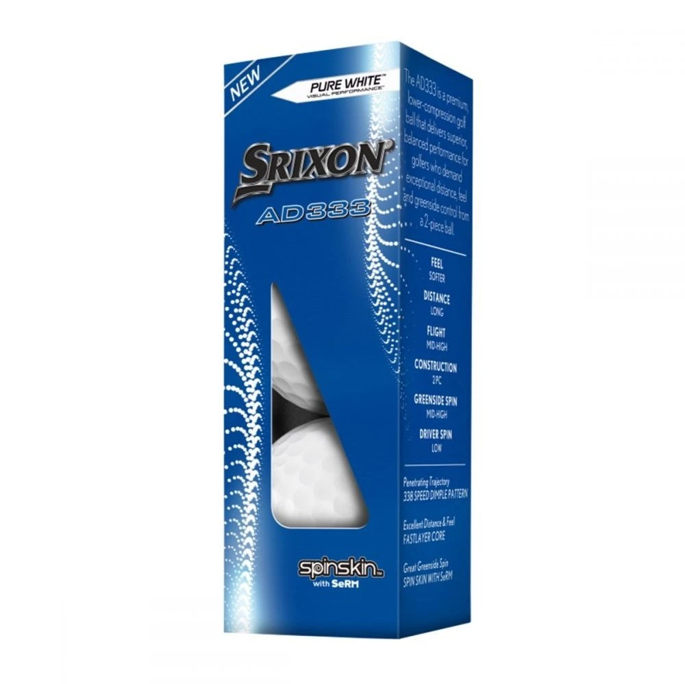 Srixon AD333 Golf Balls | White - Image 2