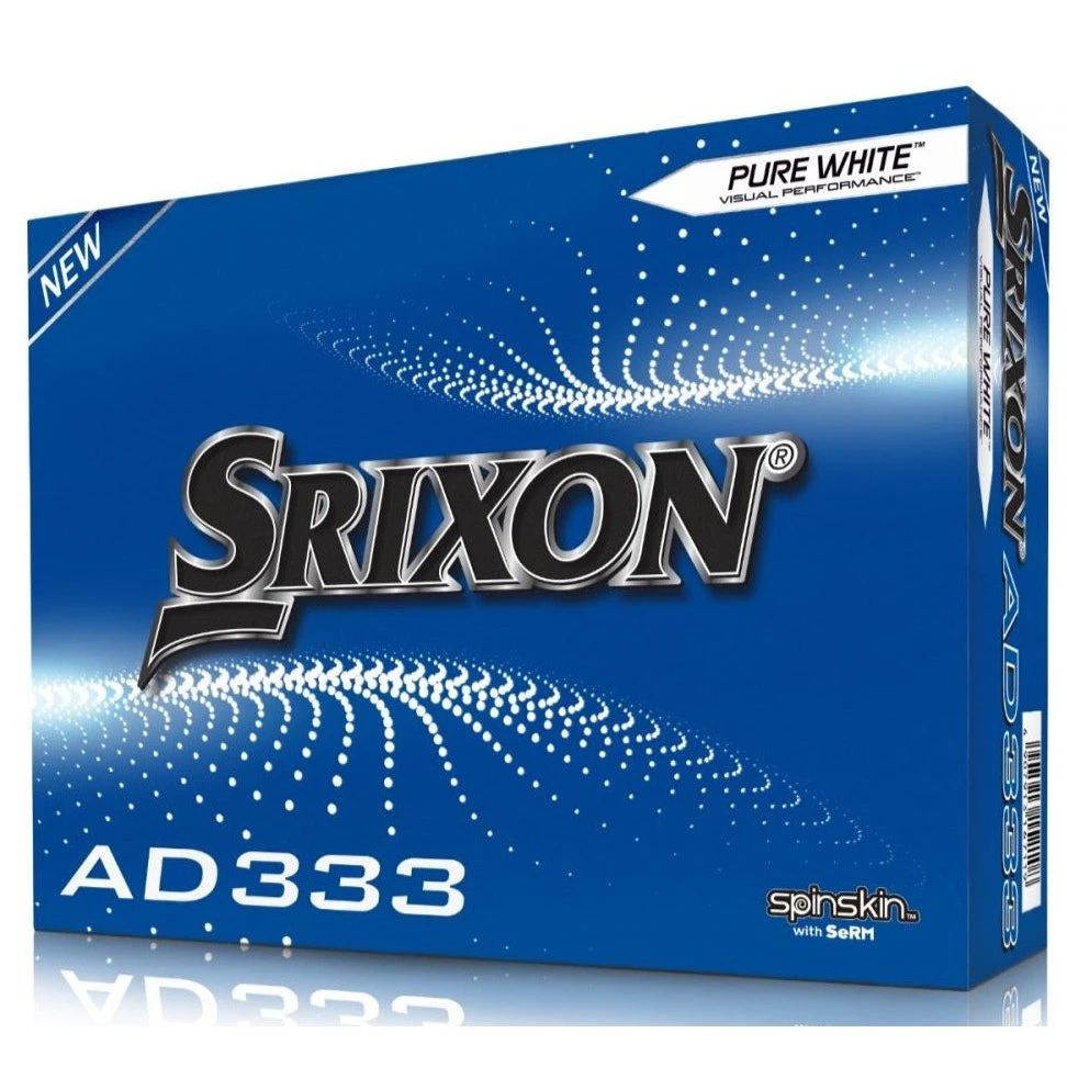 Srixon AD333 Golf Balls | White