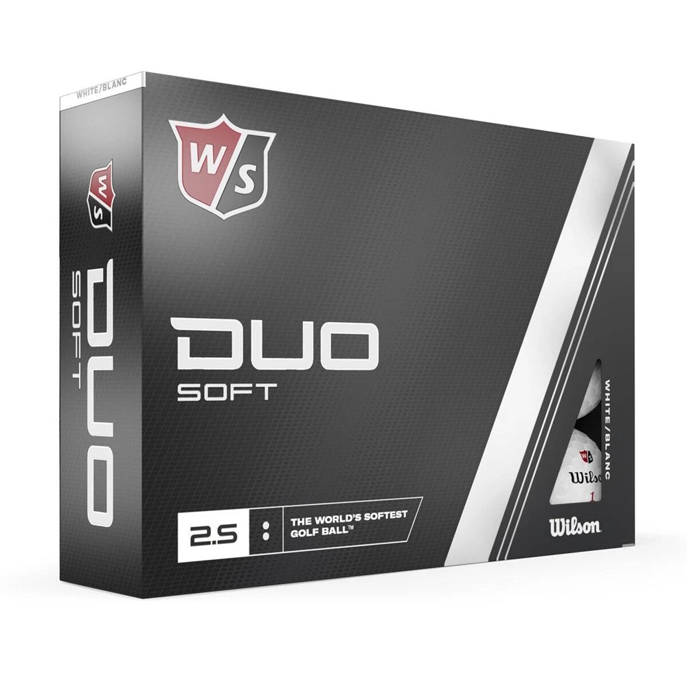 Wilson Duo Soft Golf Balls | White