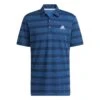 Adidas 2-Colour Stripe Golf Polo Shirt HI5179