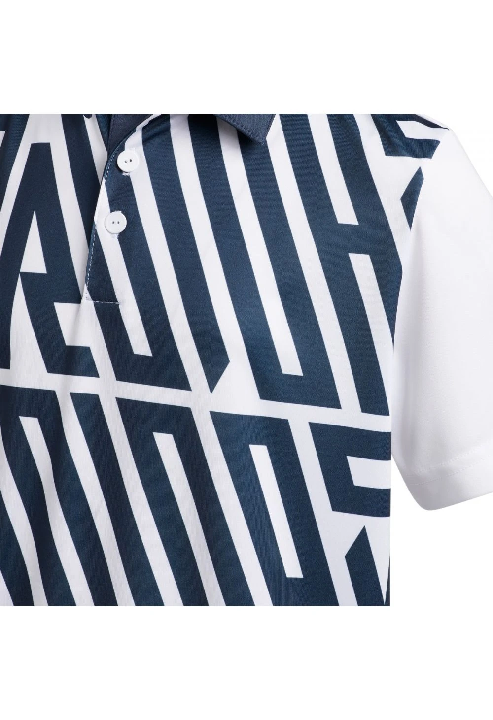 Adidas Junior Printed Polo Shirt GM4112 - Image 3